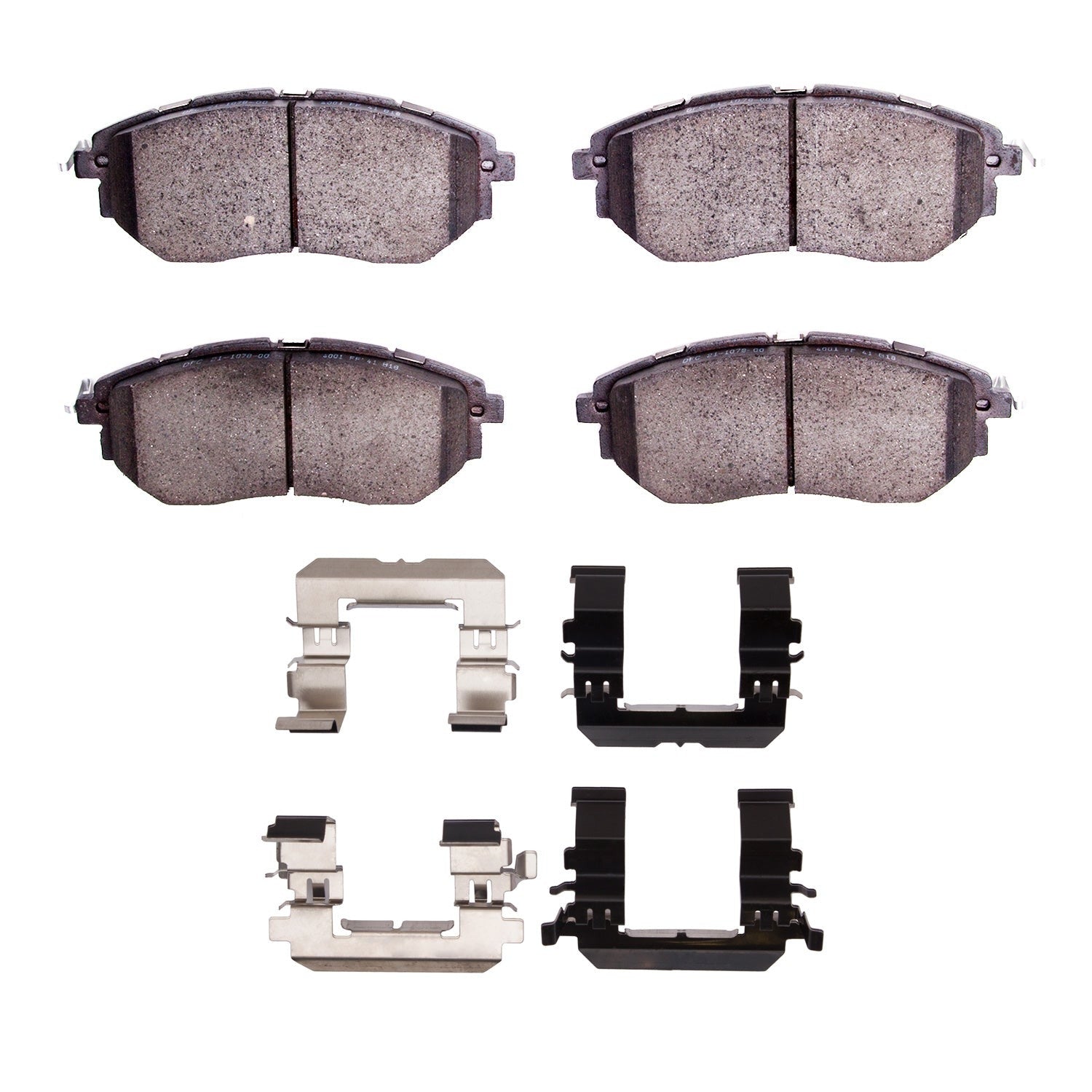 DFC 5000 Advanced Low Metallic Front Brake Pads & Hardware | 2018-2019 Subaru WRX (1552-1078-01)