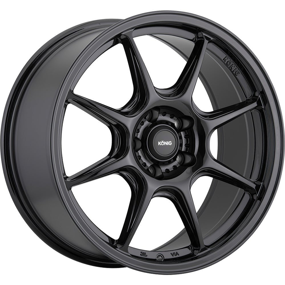 Konig Lockout Gloss Black 18x8.5 | 5x114.3 (LK88514455)