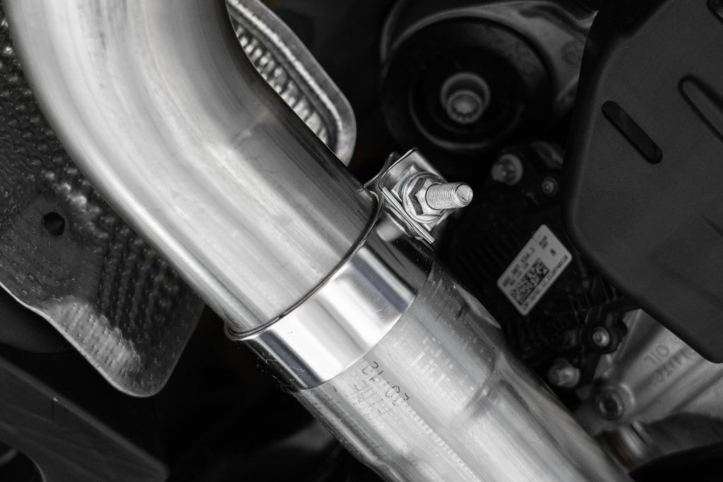MBRP Stainless Steel 3" Cat-Back - 2.5" Dual Split Exit | 2022 - 2024 VW MK8 Golf GTI (S4617)