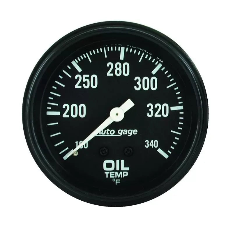 Autometer 2-5/8" 100-340 °F Oil Temperature Gauge Auto Gage | Universal (2314)