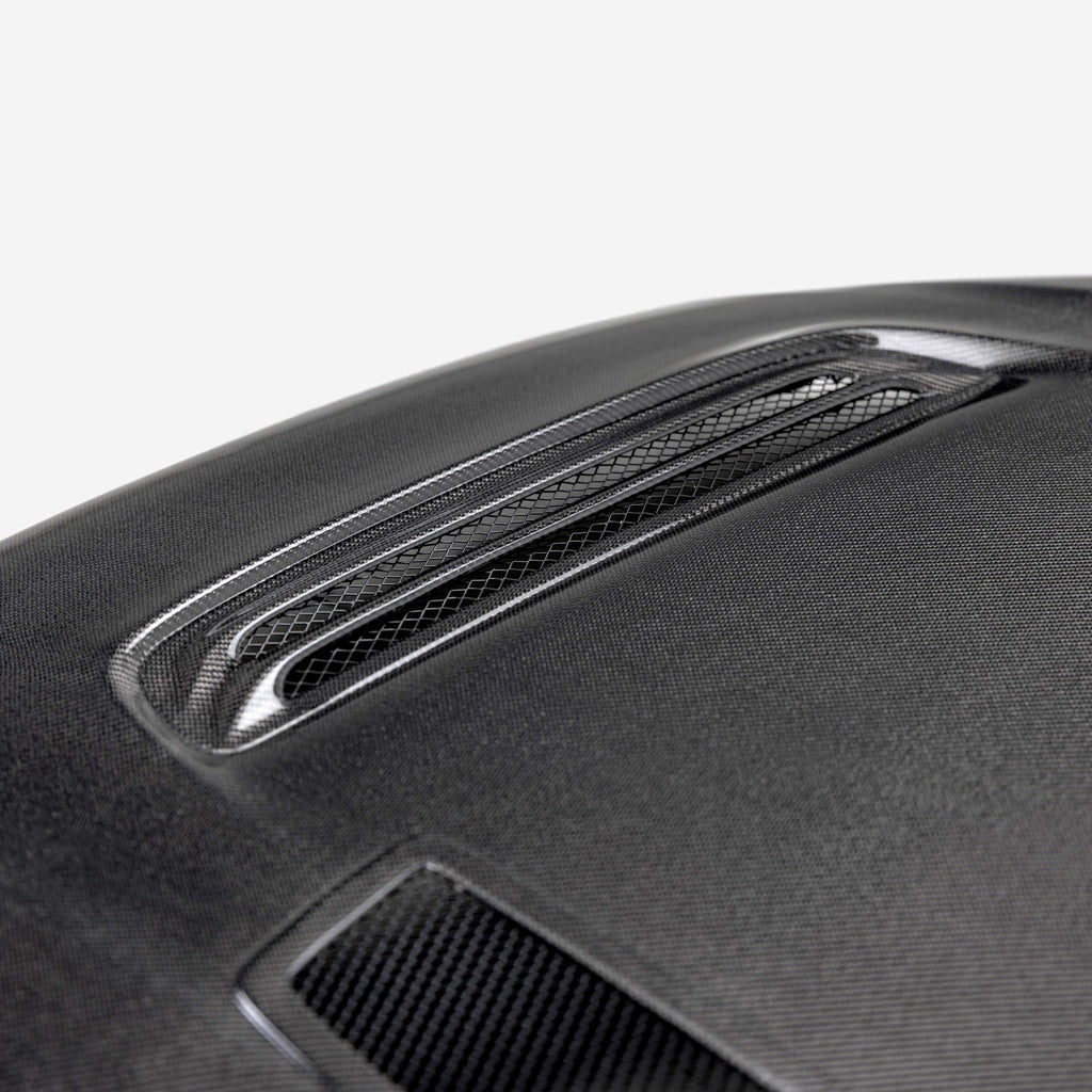 Seibon GT-Style Double Sided Carbon Fiber Hood | 2023+ Honda Civic Type R (HD23HDCVR-GT-DS)