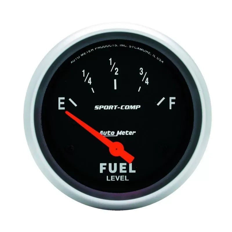 Autometer 2-5/8" 0-30 Ω Fuel Level Gauge SPORT-COMP | Universal (3517)