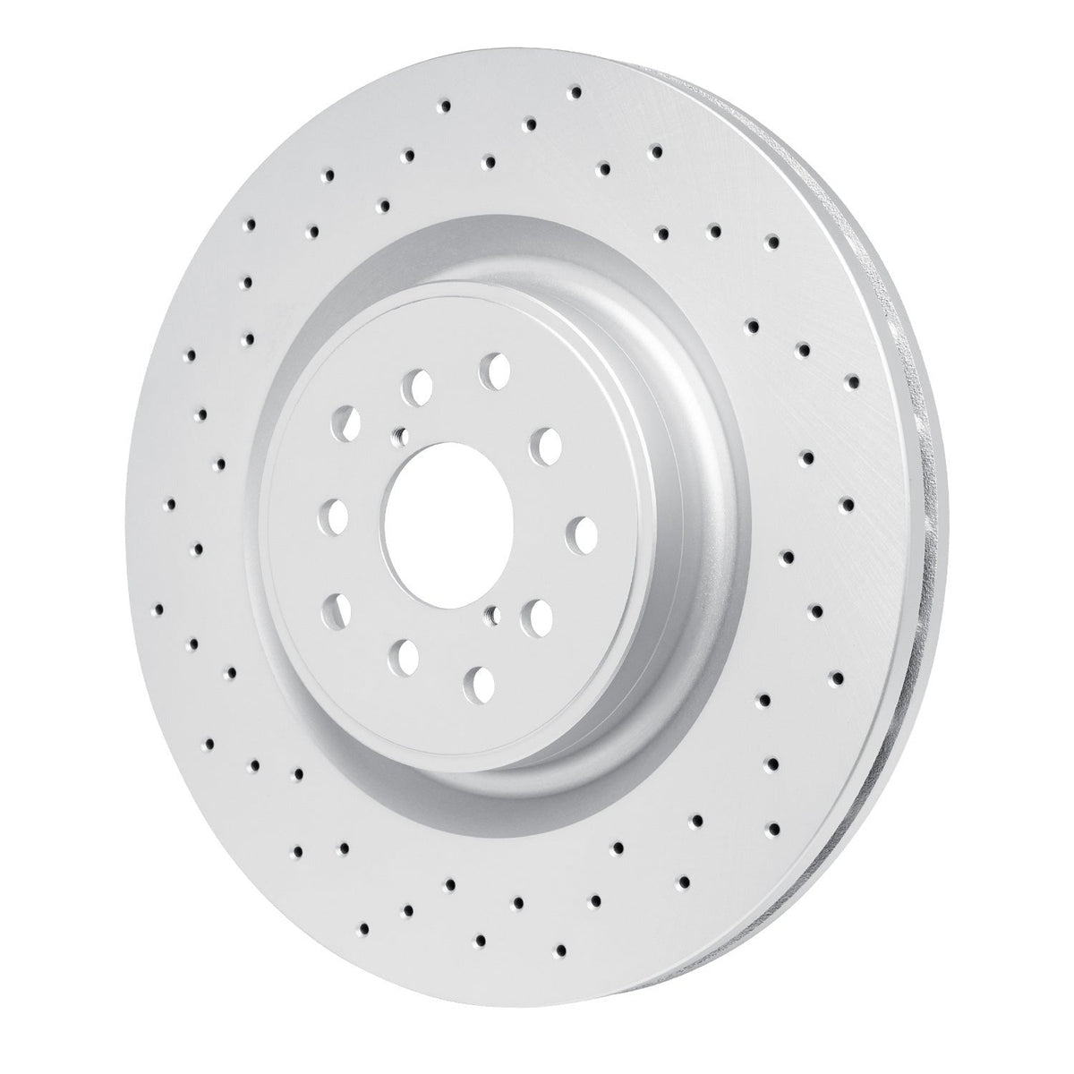 DFC Front Drilled Hi-Carbon Alloy Geomet Coated Rotor | 2018-2021 Subaru WRX STI (920-13041)