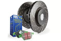 EBC Brakes S10K Greenstuff Pad & GD Rotor Front Kit | 2017-2021 Honda Civic Type-R (S10KF1690)