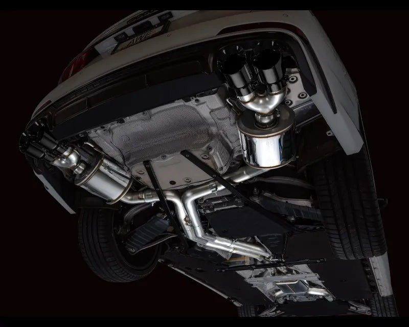 AWE Touring Edition Exhaust for Audi C8 S6/S7 - Diamond Black Tips (3015-43107)