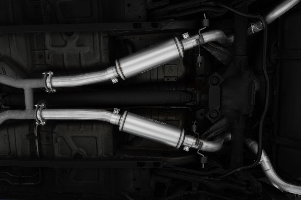 MBRP Stainless Steel 2.5" Cat-Back - Dual Exit | 1999-2004 Ford Mustang GT / Mach 1 (S7221AL)