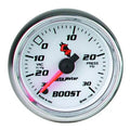 Autometer 2-1/16" 30 IN HG/30 PSI Vacuum/Boost Gauge C2 | Universal (7159)