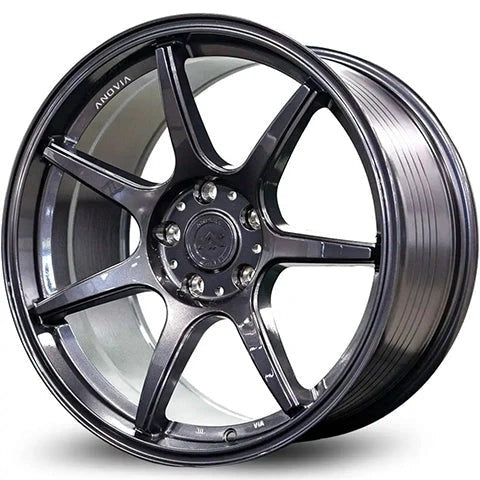 Anovia Kano Gunmetal Grey 17x8 +35 | 5x114.3 (ANO108178051143573GY)