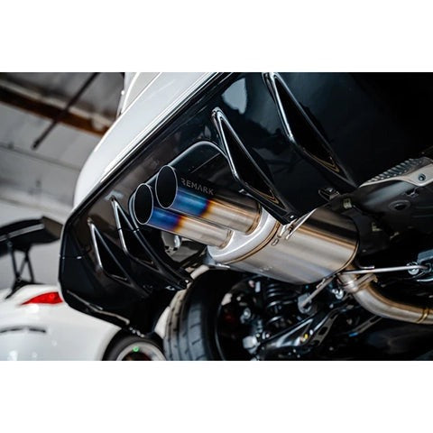 Remark Sports Touring Catback with Front Pipe | 2023+ Honda Civic Type-R (RK-C2076H-09)