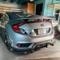 Ski Productions V2 Diffuser | 2016-2021 Honda Civic Si Coupe (SP-COUPE-DIFFUSER2)