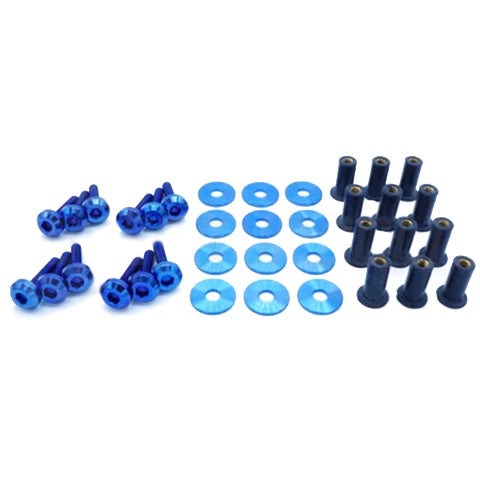 Dress Up Bolts Titanium Hardware Cooling Plate Kit | 2017-2021 Honda Civic Type-R (HON-041-Ti)
