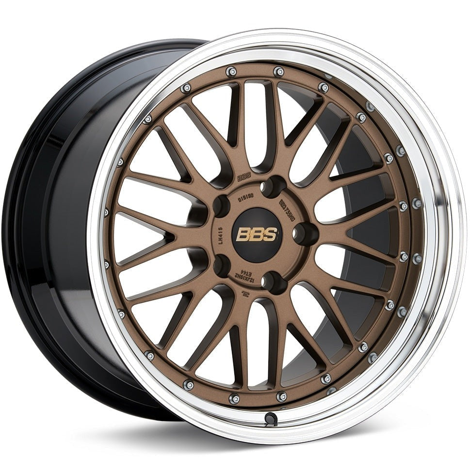 BBS Wheels LM Bronze w/ Diamond Cut Machined Lip 19x11 | 5x120 (LM435MBZ)