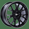 BBS Wheels CHR Satin Black w/ Polished Outer Lip Ring 18x9 | 5x120 (CH133BPO)
