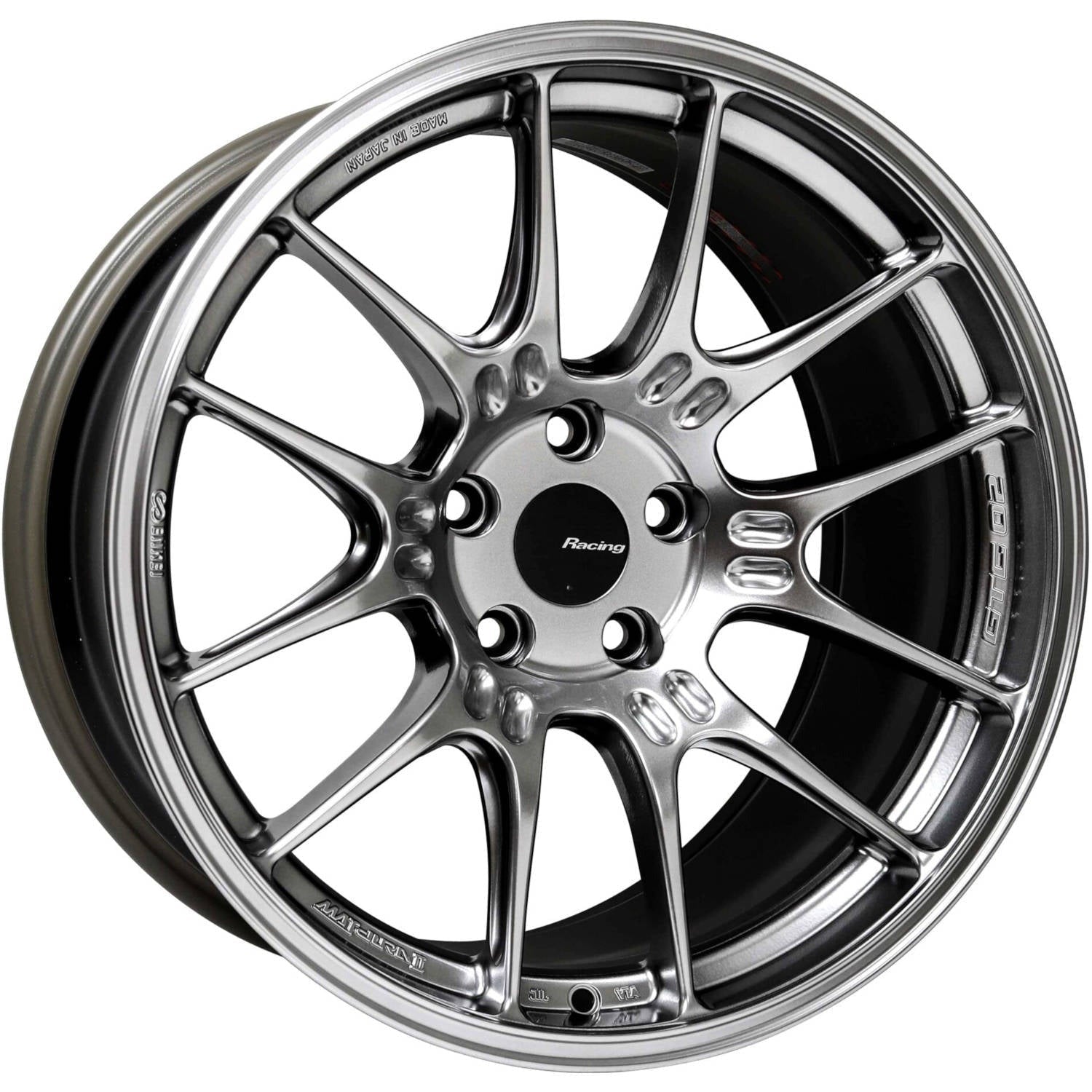 Enkei GTC02 Hypersilver 18x10 | 5x114.3 (534-810-6545HS)