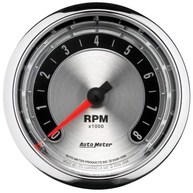 Autometer 3-3/8" 0-8000 RPM Tachometer Gauge American Muscle | Universal (1298)