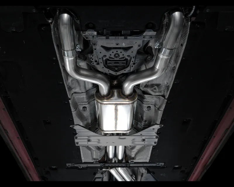 AWE Tuning SwitchPath Exhaust | 3" Diameter | 9.25" Dual Diamond Black RS-Style Tips for Audi C8 RS6 Avant / RS7 (3025-33776)