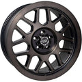 Enkei Matrix Brushed Black 17x8 | 5x100 (526-780-8030BB)