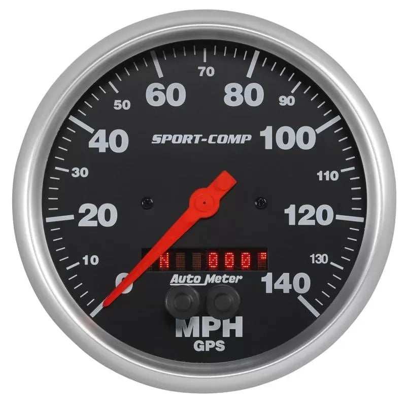 Autometer 5" 0-140 MPH Speedometer Gauge SPORT-COMP | Universal (3983)