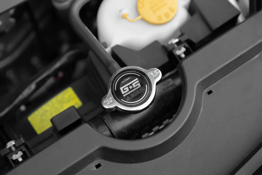 GrimmSpeed Radiator Cap Black Type A (1.3 Bar) | Multiple Subaru Fitments (113061.A)