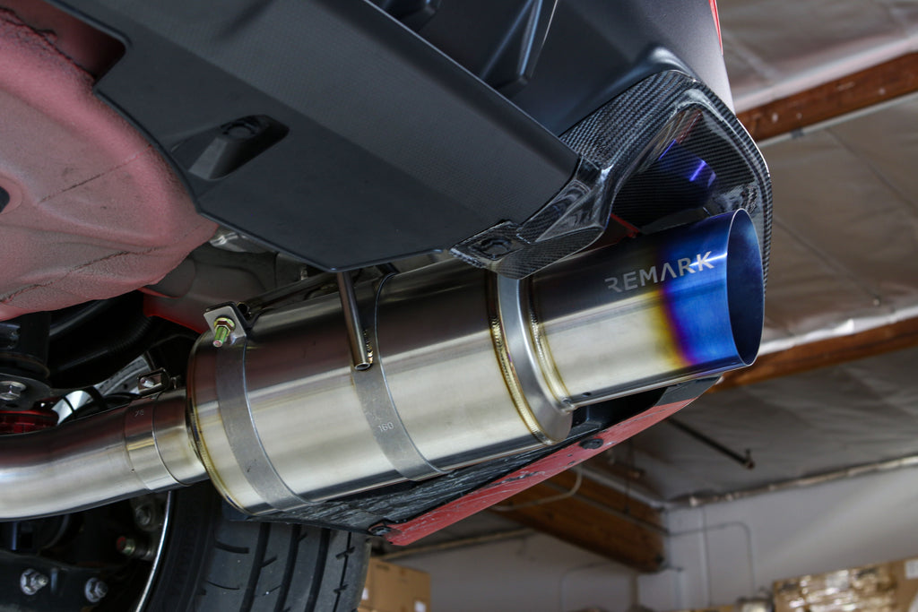 Remark R1-Spec Titanium Catback Exhaust | 2022+ Subaru WRX (RK-C1076S-03TF)