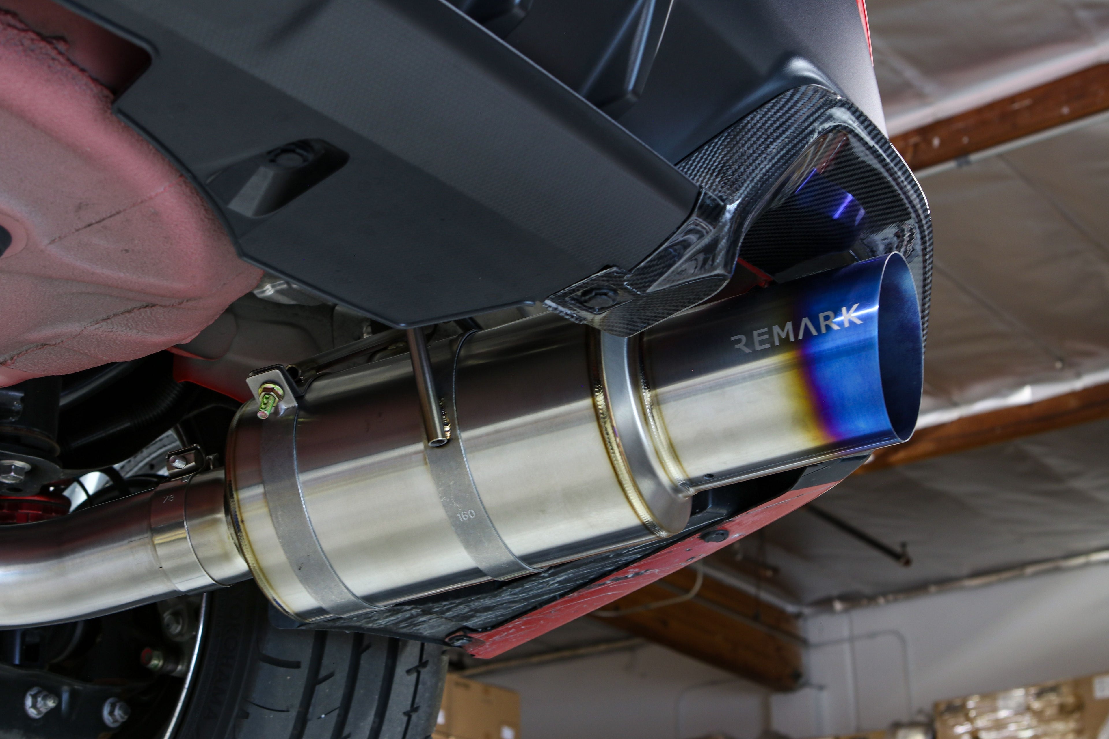 Remark R1-Spec Titanium Catback Exhaust | 2022+ Subaru WRX (RK-C1076S-03TF)
