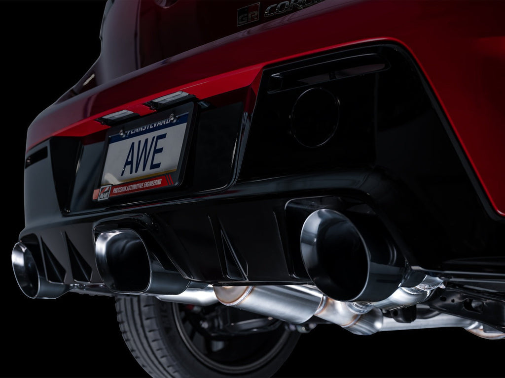 AWE Track Edition Exhaust | 2023+ GR Corolla Exhaust