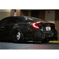 Ski Productions Rear Bumper Vents | 2016-2019 Honda Civic Si Sedan (SP-FC1-RV)