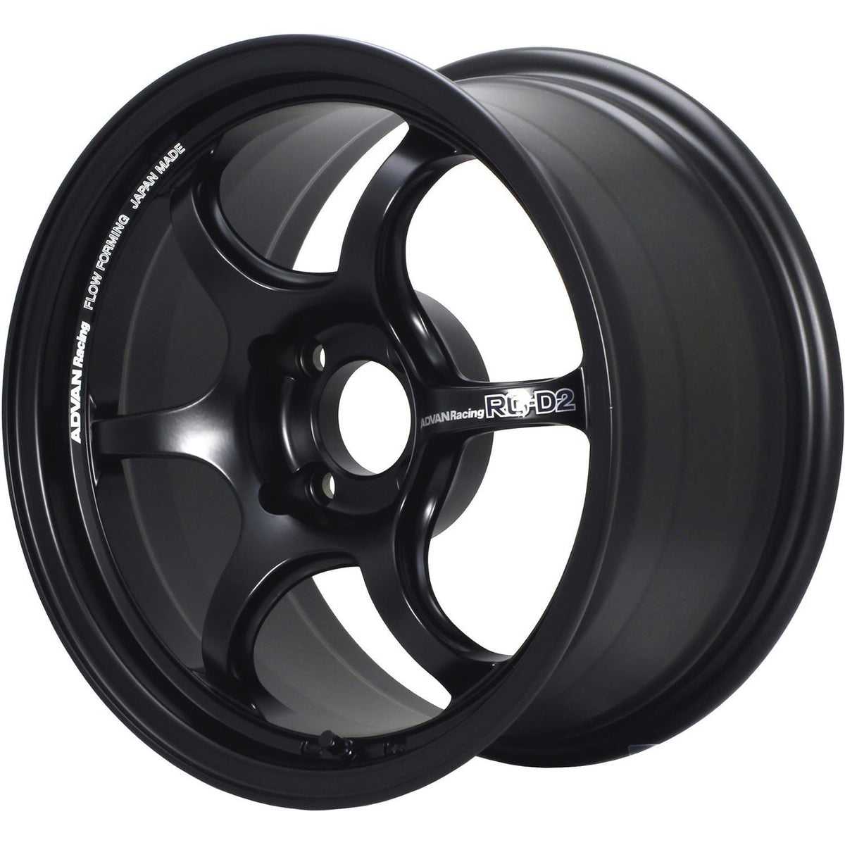 Advan Racing RG-D2 Semi Gloss Black 18x8.5 | 5x114.3 (YAT8H37ESB)