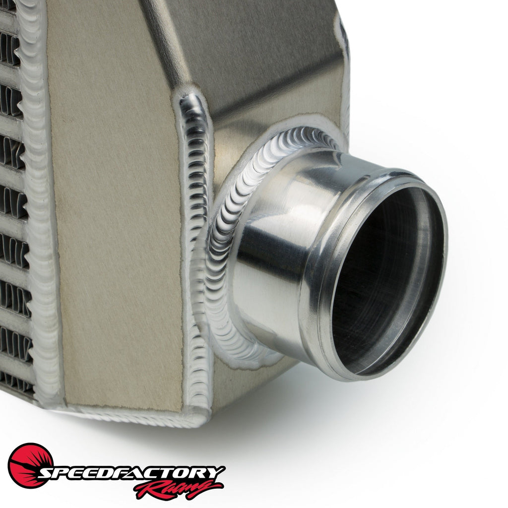 SpeedFactory Racing "Street" Side Inlet/Outlet Universal Front Mount Intercooler - 2.5" Inlet / 2.5" Outlet (SF-06-082)