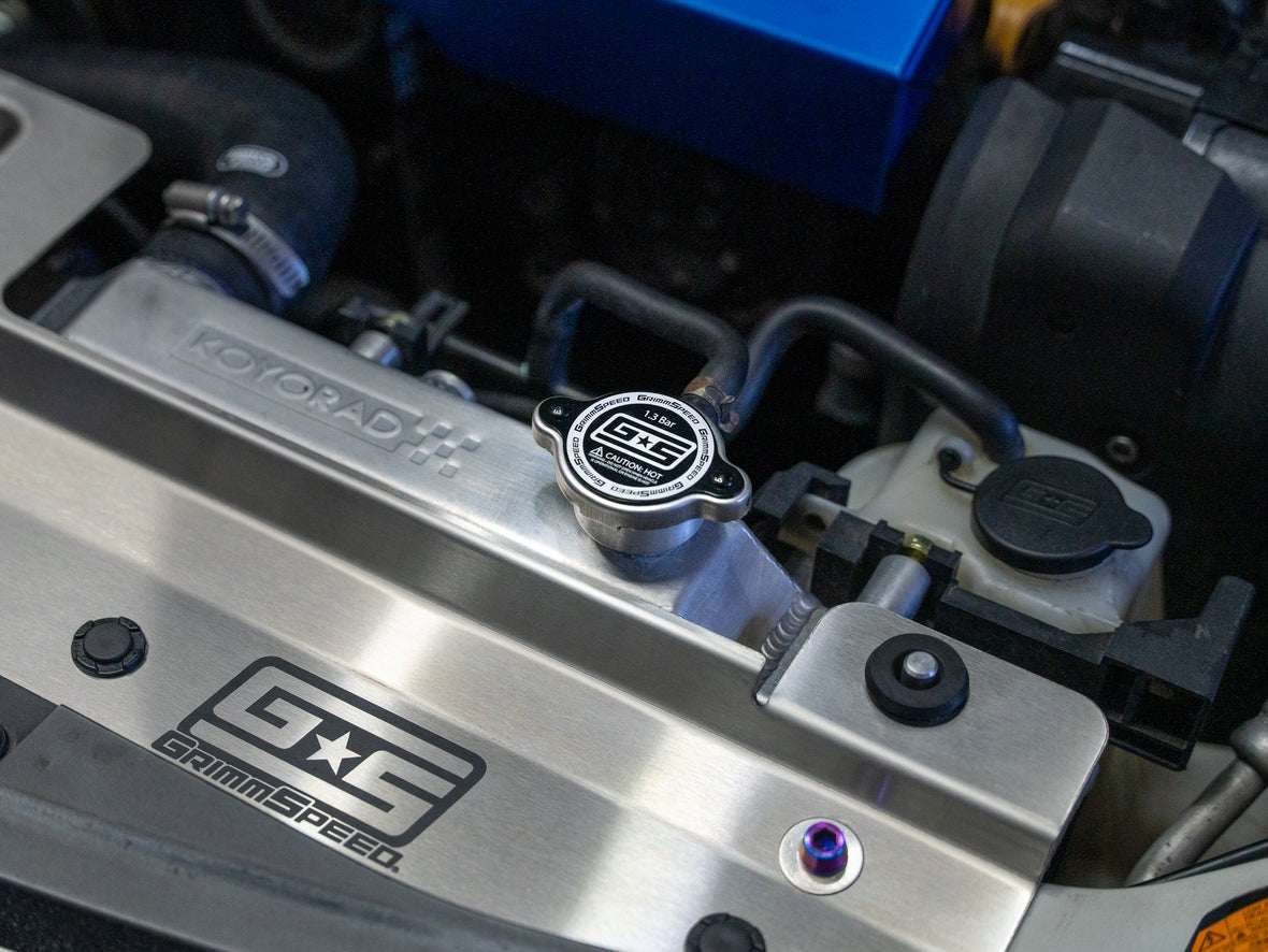 GrimmSpeed Radiator Cap - Type A - 1.3Bar (1.1013.1.BLK)