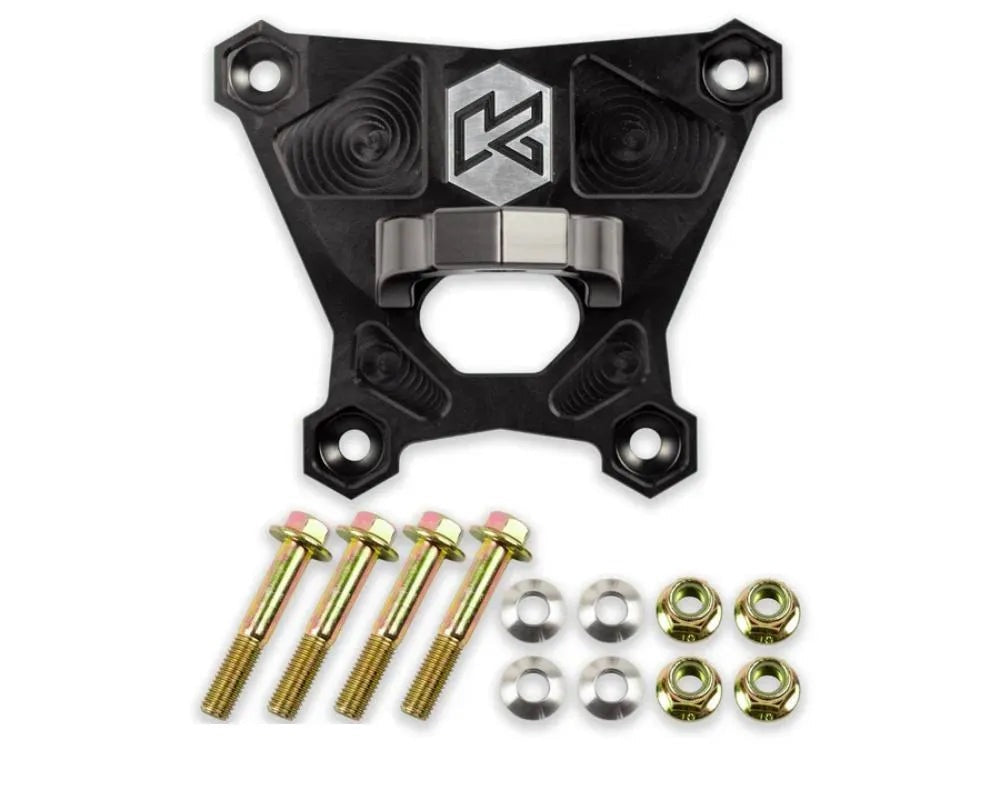 Kryptonite Death Grip Rear Radius Plate W/ Tow Hook & Hitch Ball Mount | KRZRRP2X