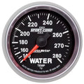 Autometer 2-1/16" 140-280 °F Water Temperature Gauge SPORT-COMP II | Universal (3631)