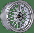 BBS Wheels LM Diamond Silver w/ Diamond Cut Machined Lip 20x9.5 | 5x120 (LM230DSPK)