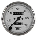 Autometer 3-1/8" 0-120 MPH Speedometer Gauge American Platinum | Universal (1993)