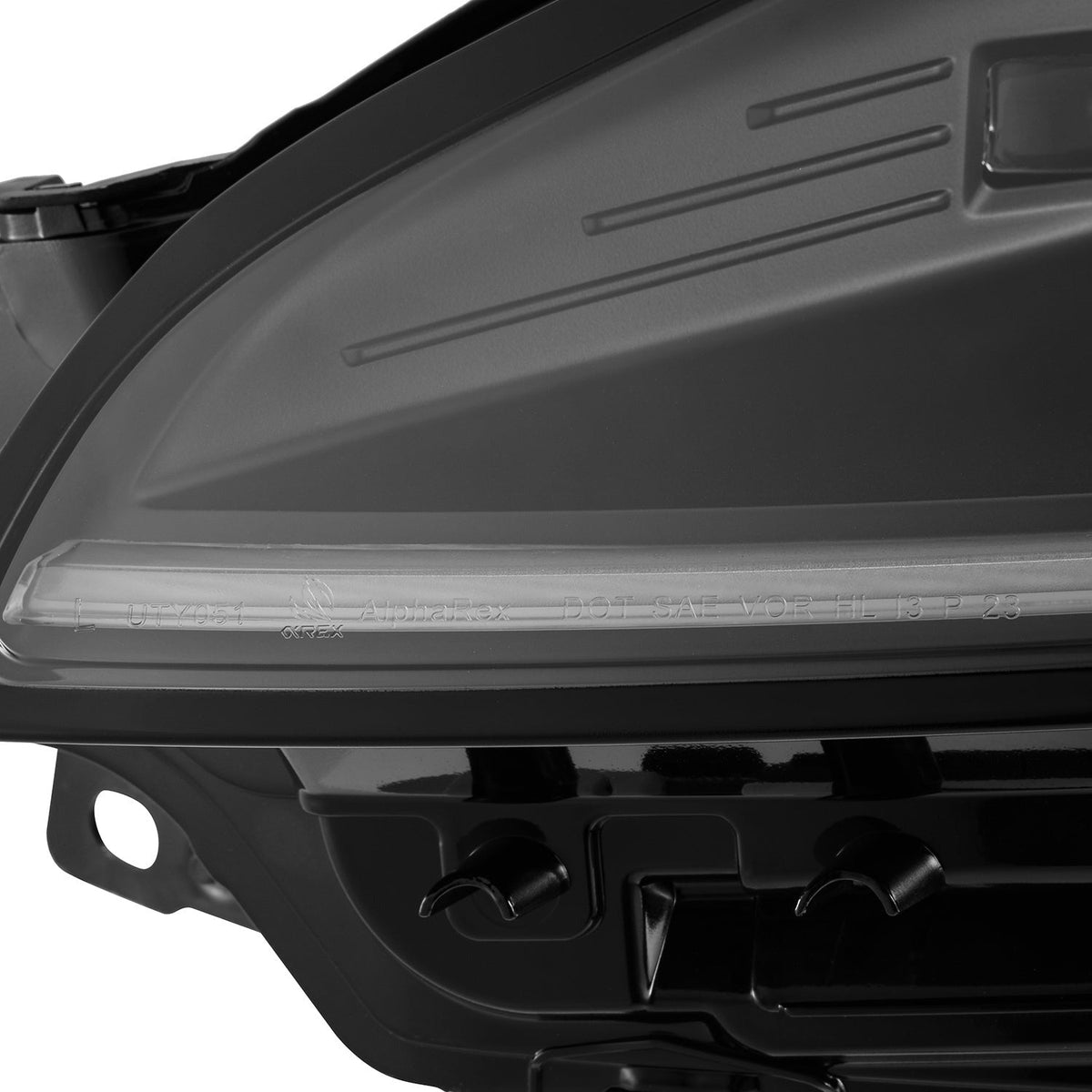Alpharex NOVA-Series LED Projector Headlights - Alpha Black | 2021+ Toyota GR86 / Subaru BRZ (880875)