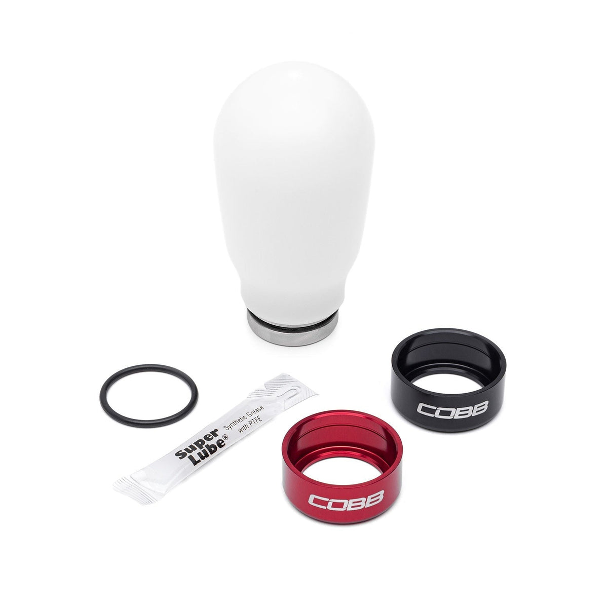 Cobb 6-Speed Tall Weighted Shift Knob | 04-21 Subaru STI / 15-24 WRX / 06-09 Legacy GT Spec B (213370)