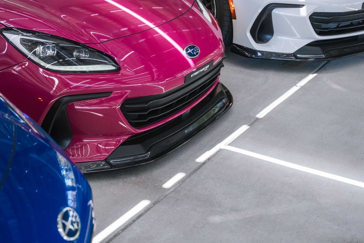 StreetHunter Designs 2nd Gen BRZ Fiber Front Lip | 2022+ BRZ (SHD-BRZGR86-FLCBN)