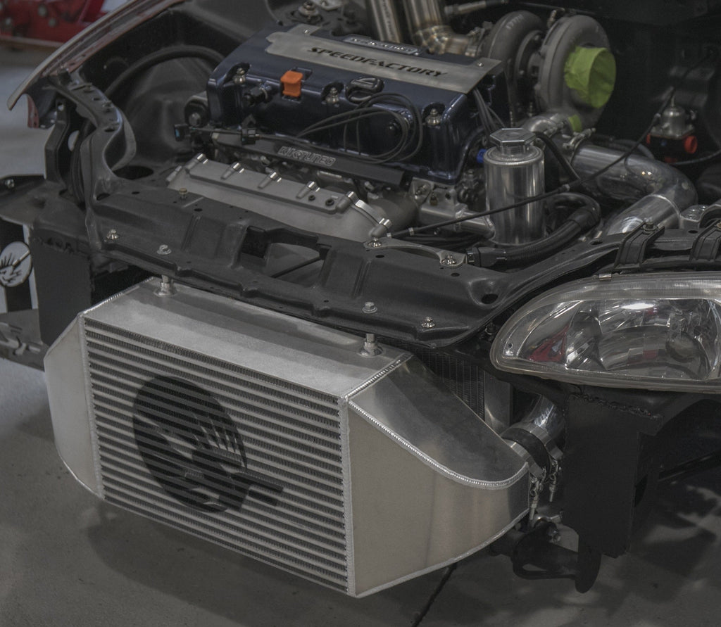 SpeedFactory Racing K-Series SFWD / AWD Air-to-Air 1400+ HP Intercooler | 2002-2006 Acura RSX Type-S, 2006-2015 Honda Civic Si, and 2004-2014 Acura TSX (SF-06-099)