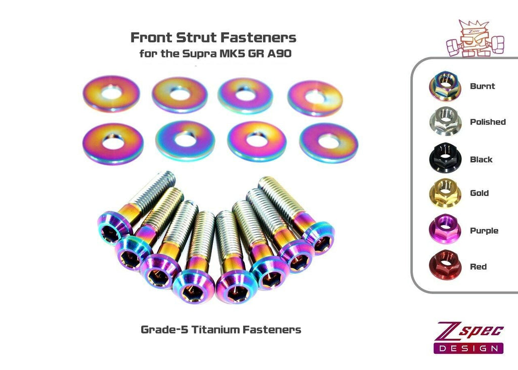 ZSPEC "Stage 2" Titanium Fastener Kit | 2020-2026 Toyota Supra (00843612148087)
