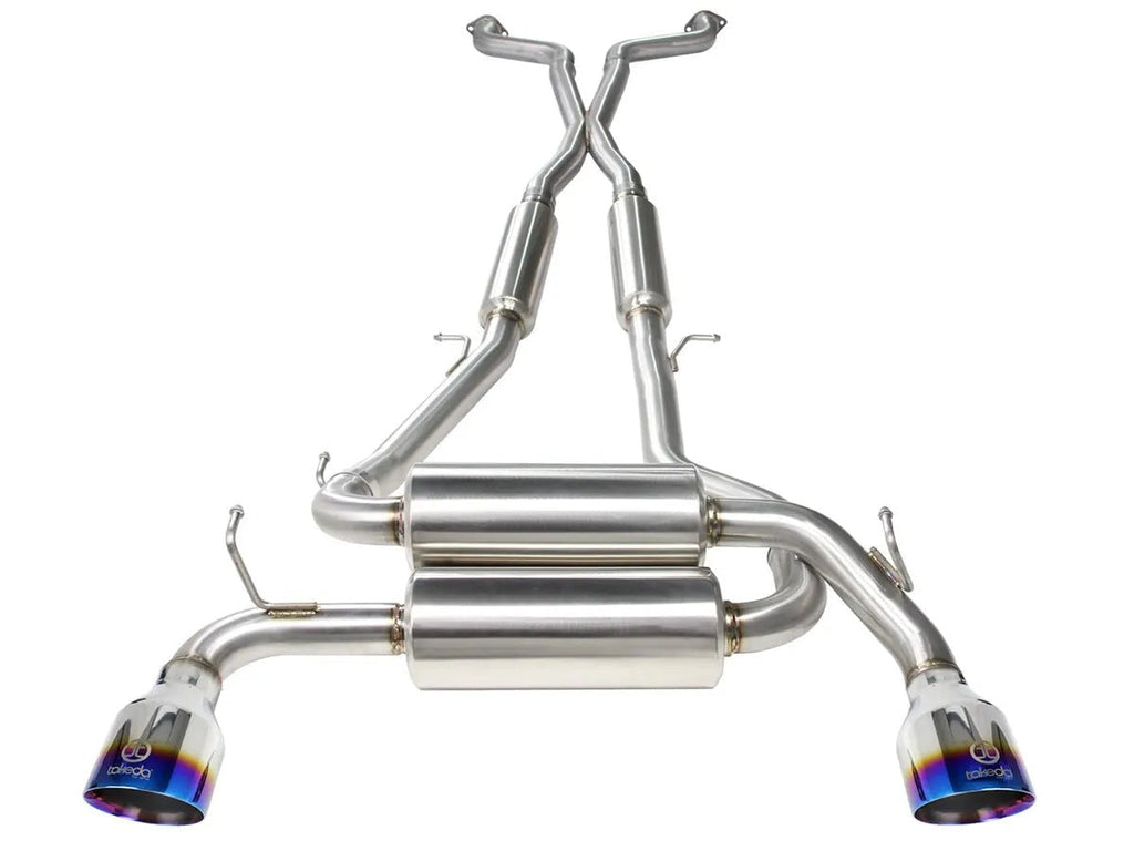 aFe Takeda 2.5" 304 Stainless Steel Cat-Back | 14-16 Infiniti Q60 Coupe 3.7L / 08-13 G37 Coupe 3.7L (49-36103)