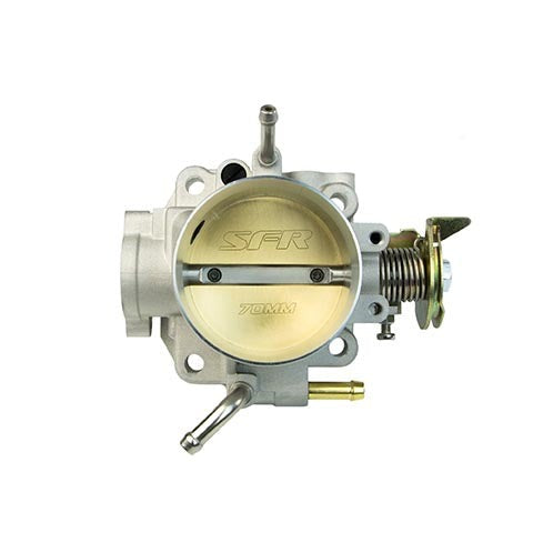 SpeedFactory Racing 70mm Throttle Body w/ Thermal Gasket | 2000-2005 Honda S2000, 1992-2000 Honda Civic, and 1994-2001 Acura Integra (SF-02-500)