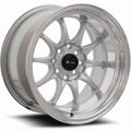 Vors Wheels TR3 Silver w/ Machined Lip 15x8 | 4x100/4x114.3 (TR0315808H0S)