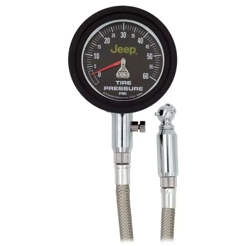Autometer 0-60 PSI Tire Pressure Gauge - Jeep | Universal (880805)