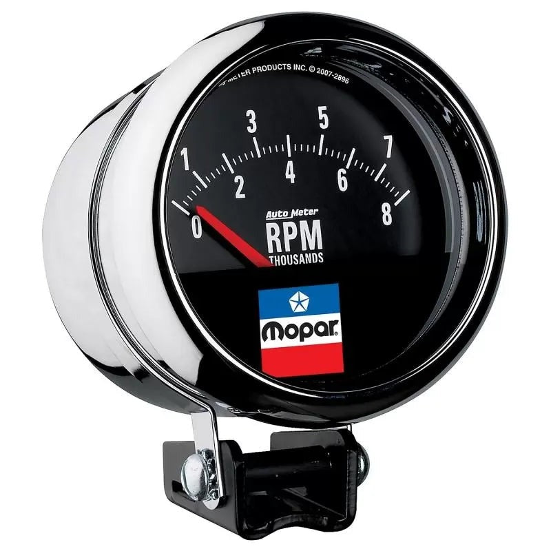 Autometer 3-3/4" 0-8000 RPM Short Sweep Tachometer Gauge MOPAR CLASSIC | Universal (880789)