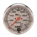 Autometer 3-3/4" 0-160 MPH PRO-CYCLE Speedometer Gauge Silver | Universal (19356)