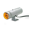 Autometer Pedestal SUPER-LITE 12 AMBER LED Shift Light Silver | Universal (5333)