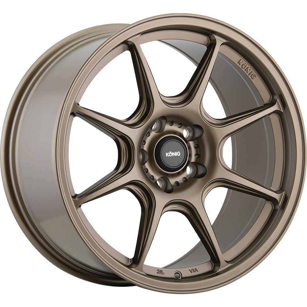 Konig Lockout Matte Bronze 18x8.5 | 5x114.3 (LK88514458)