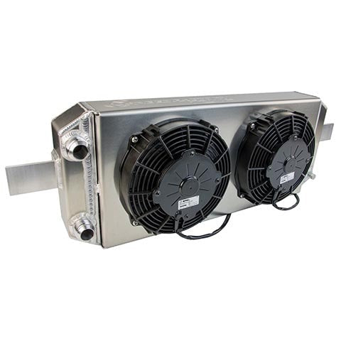 SpeedFactory Racing Aluminum Tucked Radiator | 1994-2001 Acura Integra, 2000-2009 Honda S2000, and 1992-2000 Honda Civic (SF-06-031)