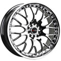 Drag Wheels DR19 PVD Chrome 17x7.5 | 5x100/5x114.3 (DR191775054573VC)