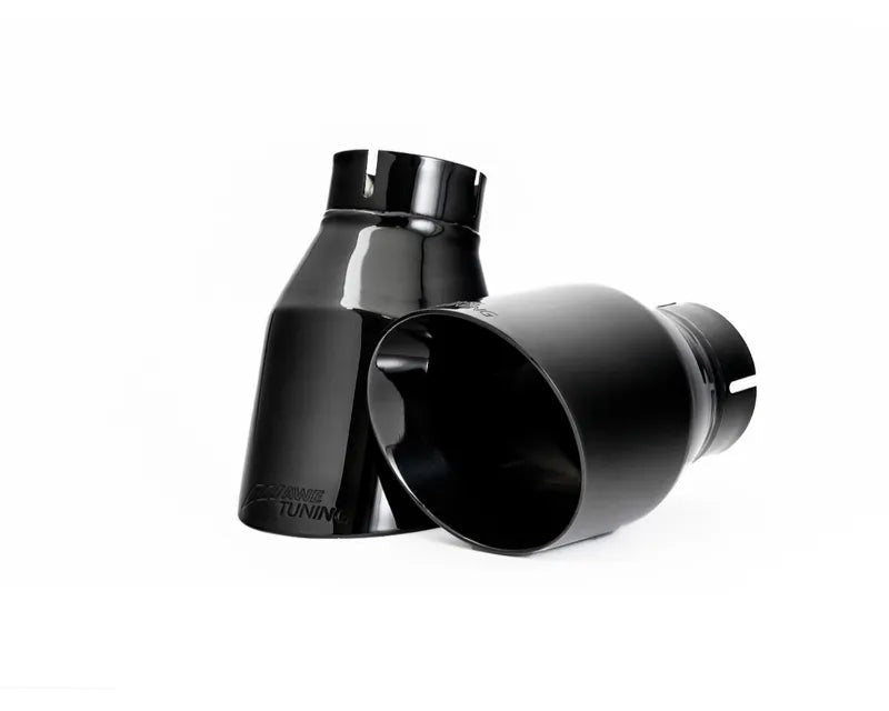 AWE Track Edition Exhaust for B9 A5, Dual Outlet - Diamond Black Tips (includes downpipe) (3020-33034)
